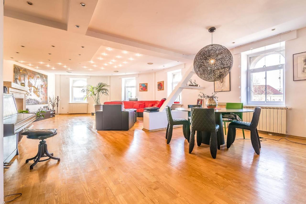 Modern City-Centre Penthouse With Spectacular Views / 135Sqm زغرب المظهر الخارجي الصورة
