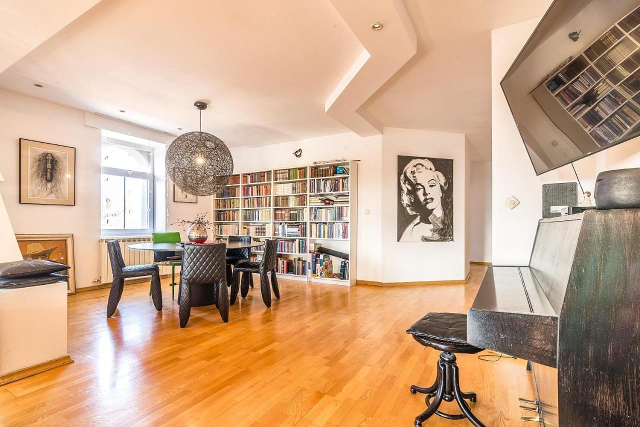 Modern City-Centre Penthouse With Spectacular Views / 135Sqm زغرب المظهر الخارجي الصورة